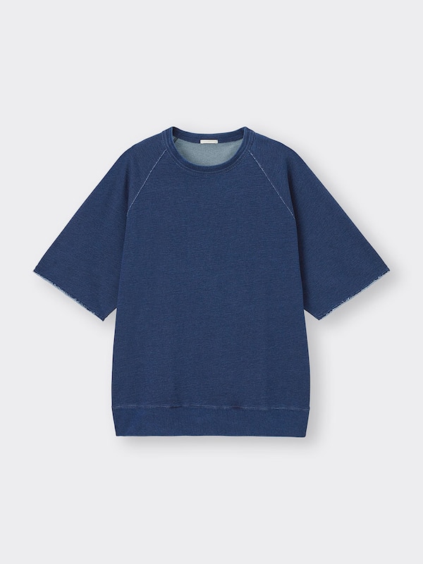 ウォッシュドスウェT(5分袖)