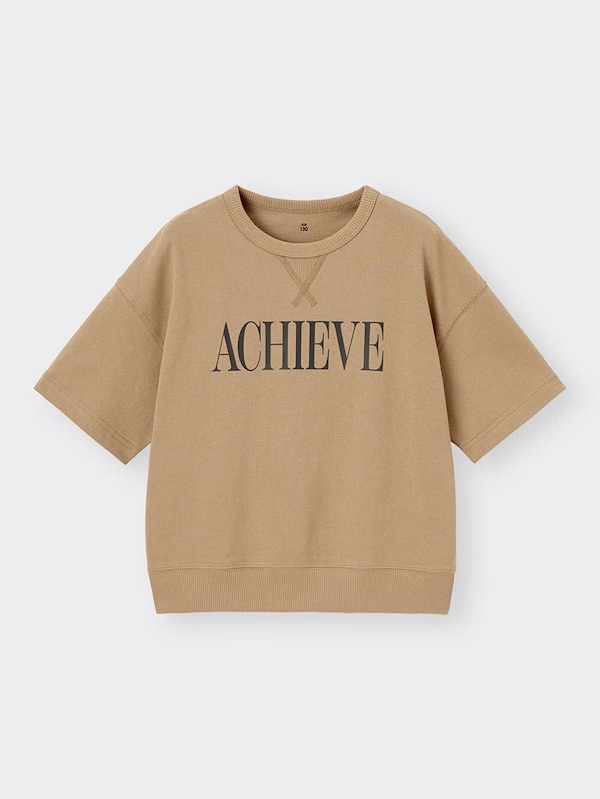 KIDS(男女兼用) スウェT(5分袖)(ロゴ)