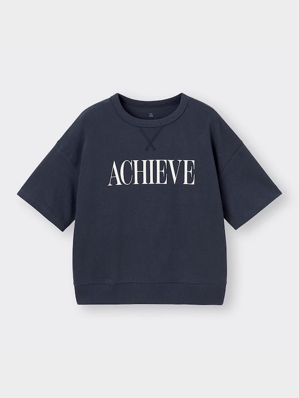 KIDS(男女兼用) スウェT(5分袖)(ロゴ)