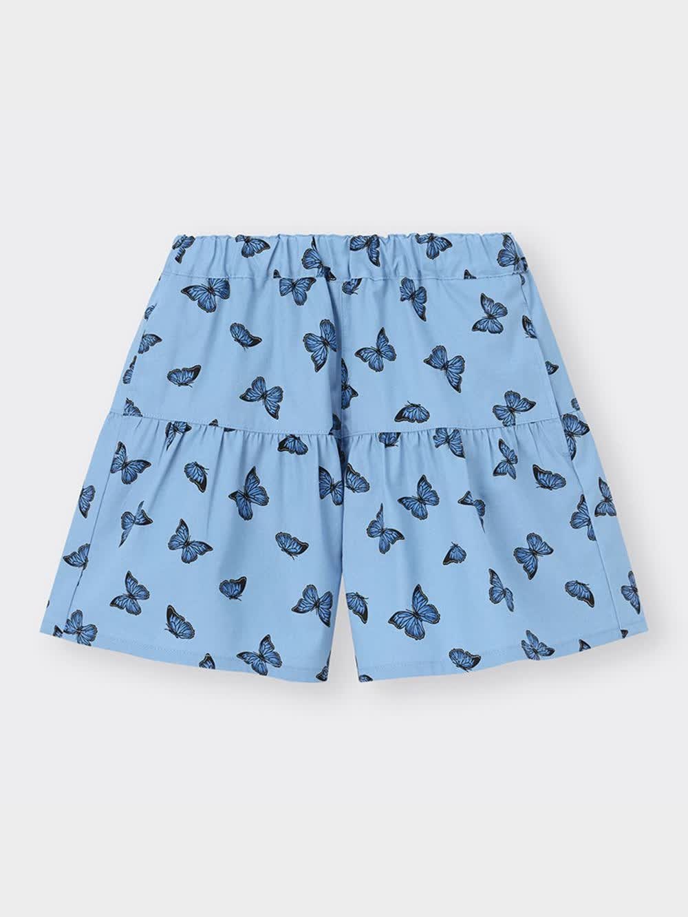 GU公式 | GIRLSティアードキュロット(バタフライ)