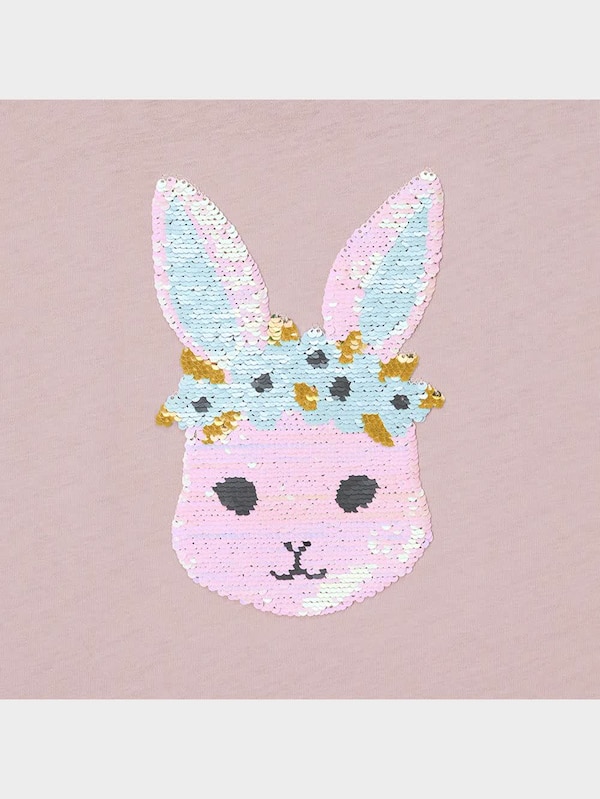 GIRLSスパンコールT(半袖)(ウサギ)