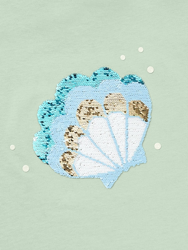 GIRLSスパンコールT(半袖)(シェル)