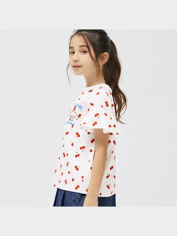 GIRLSグラフィックT(半袖) Sanrio characters 1+X