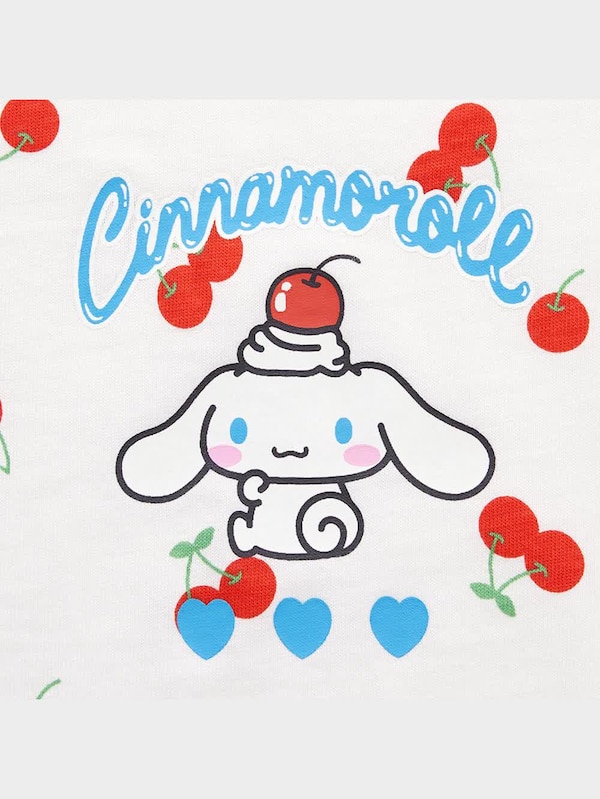 GIRLSグラフィックT(半袖) Sanrio characters 1+X