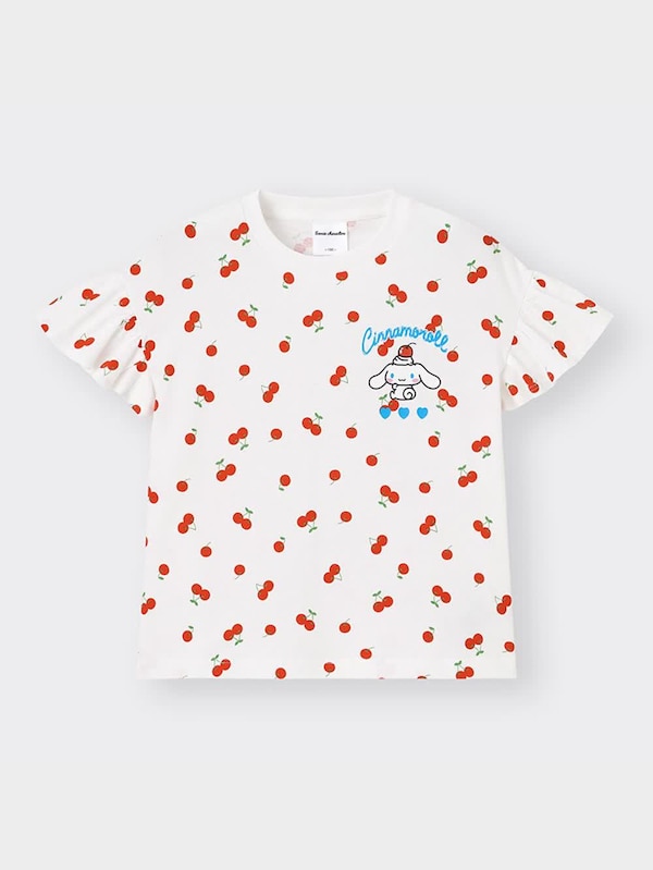 GIRLSグラフィックT(半袖) Sanrio characters 1+X