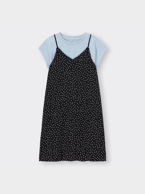 GIRLS2WAYドットキャミソールワンピース(半袖)