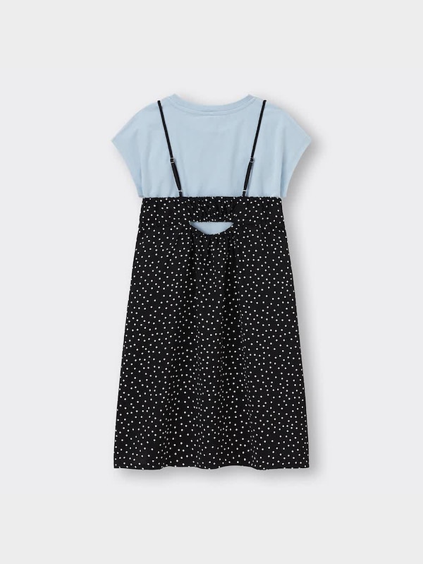 GIRLS2WAYドットキャミソールワンピース(半袖)