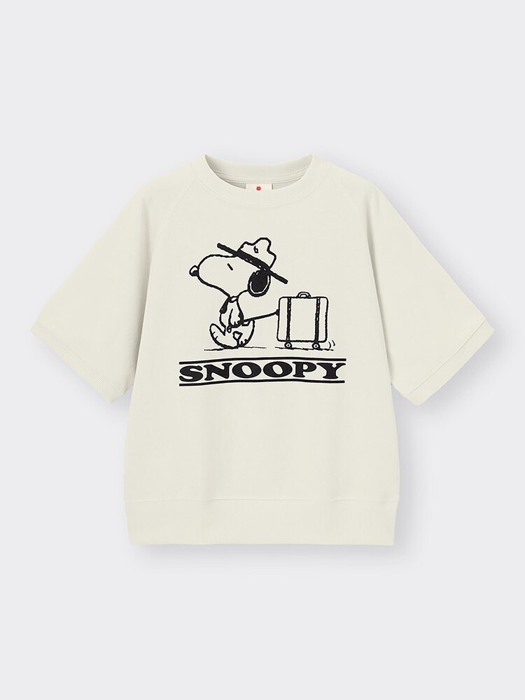 smoothy スムージー キッズTシャツ 120 ひらべったい SNOOPY