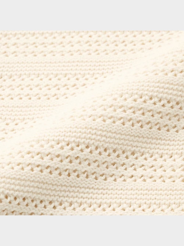 透かし編みニットカーディガン(長袖)