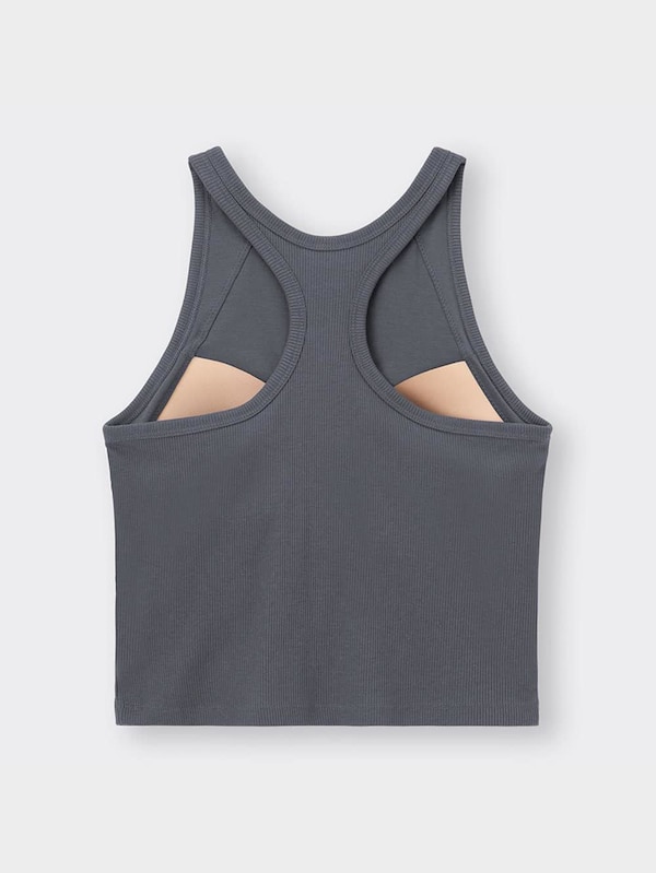 ブラフィールクロップドYバックタンクトップ+X