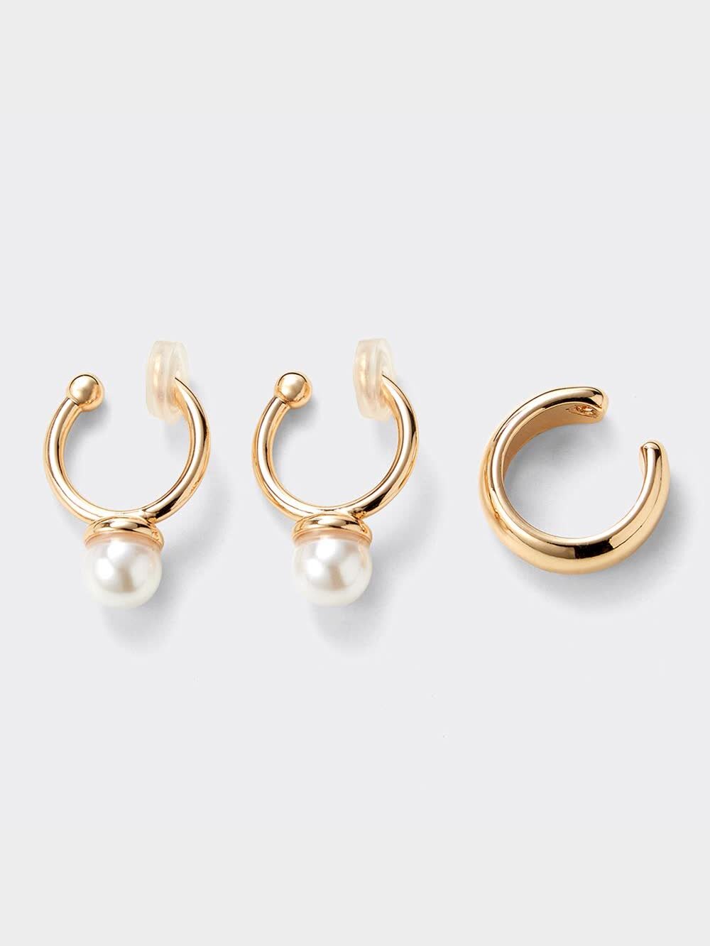 まべパールノンホールピアス GU公式 | パールライクノンホールピアス