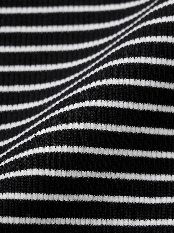 リブT(半袖)(ボーダー)