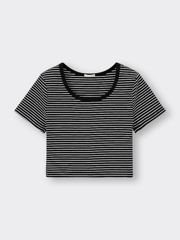 リブミニT(半袖)(ボーダー)+E