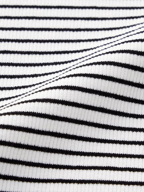 リブミニT(半袖)(ボーダー)+E