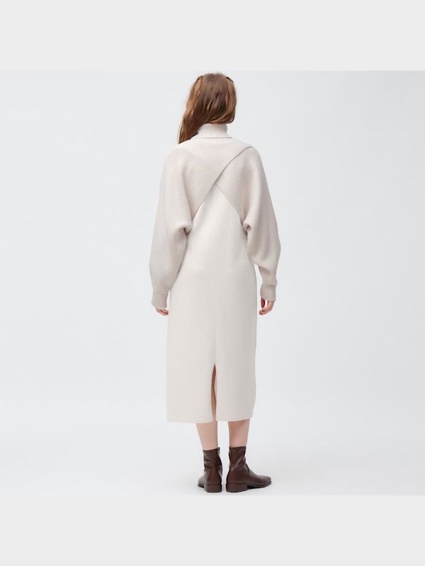 マルチウェイニットワンピース(長袖)+EC(丈短め110.0～117.0cm)