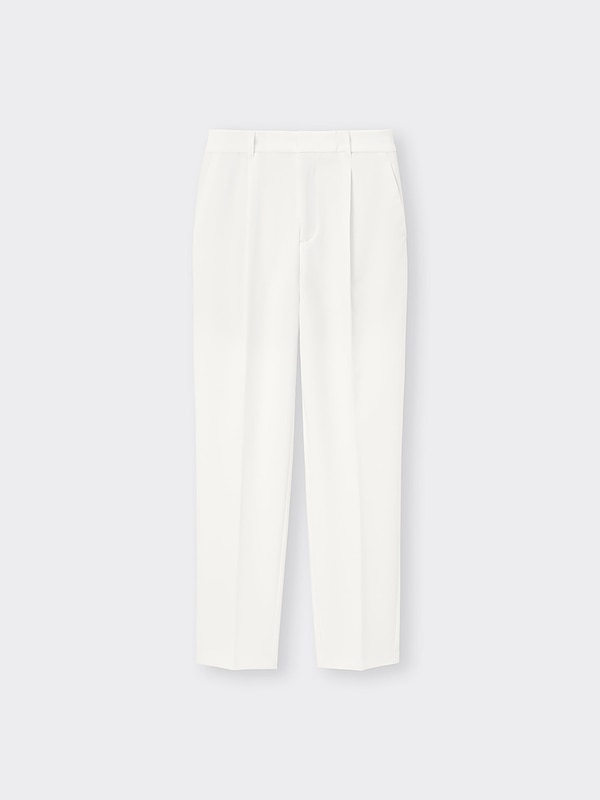 タックテーパードパンツ+EC(丈長め)