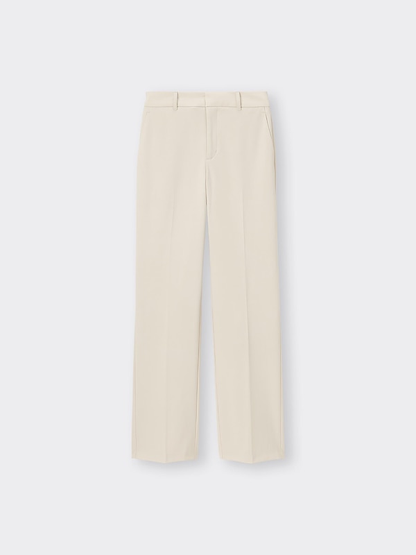 ウォッシャブルストレートパンツZ+EC(丈長め)(セットアップ可能)