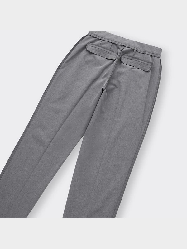 ウォッシャブルストレートパンツZ+EC(丈長め)(セットアップ可能)