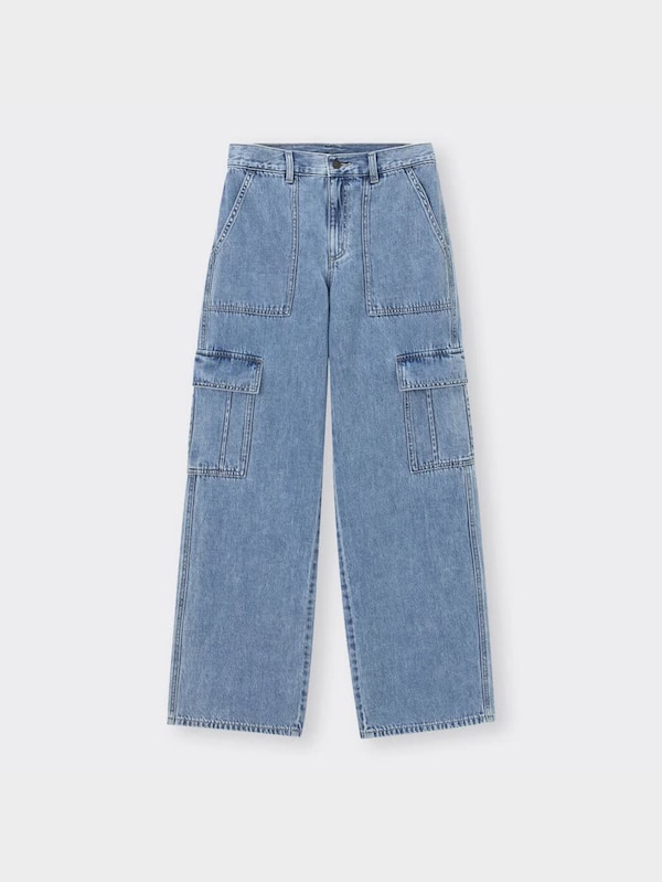 ミドルライズカーゴジーンズ+EC(丈長め81.5cm)