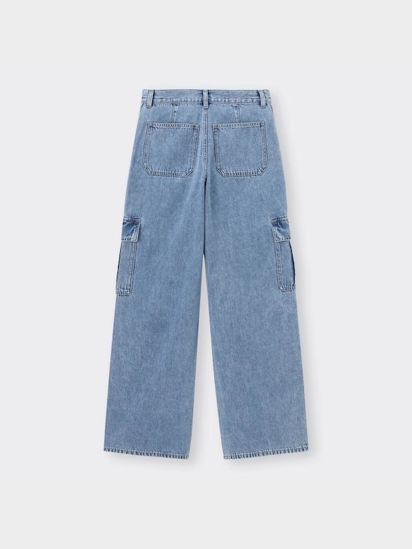 ミドルライズカーゴジーンズ+EC(丈長め81.5cm)