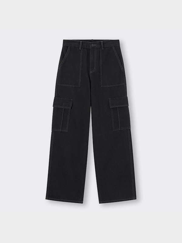 ミドルライズカーゴジーンズ+EC(丈長め81.5cm)