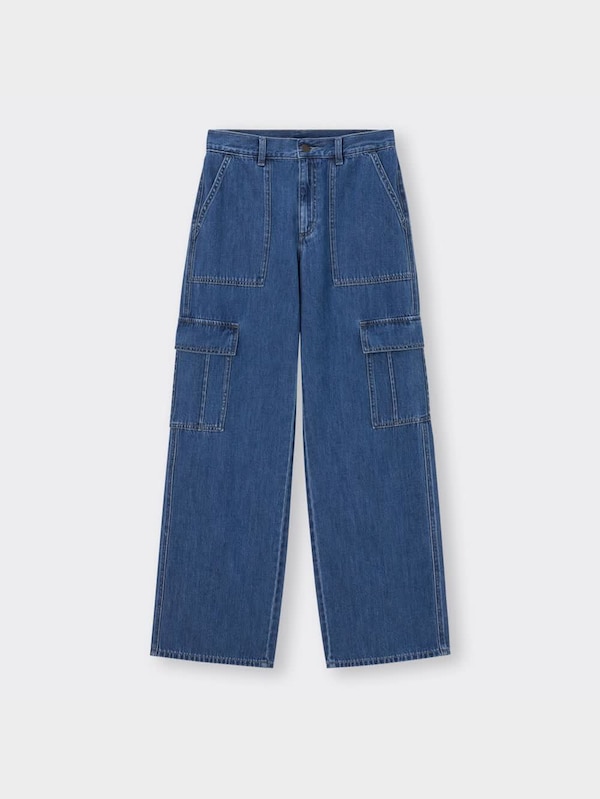 ミドルライズカーゴジーンズ+EC(丈長め81.5cm)