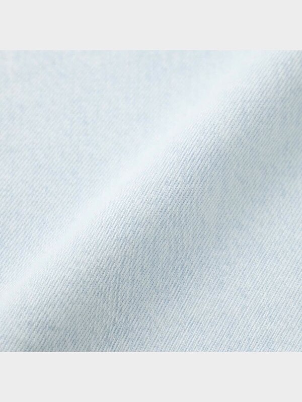 デニムフロントスリットミディスカート+EC(丈短め74cm～78cm)