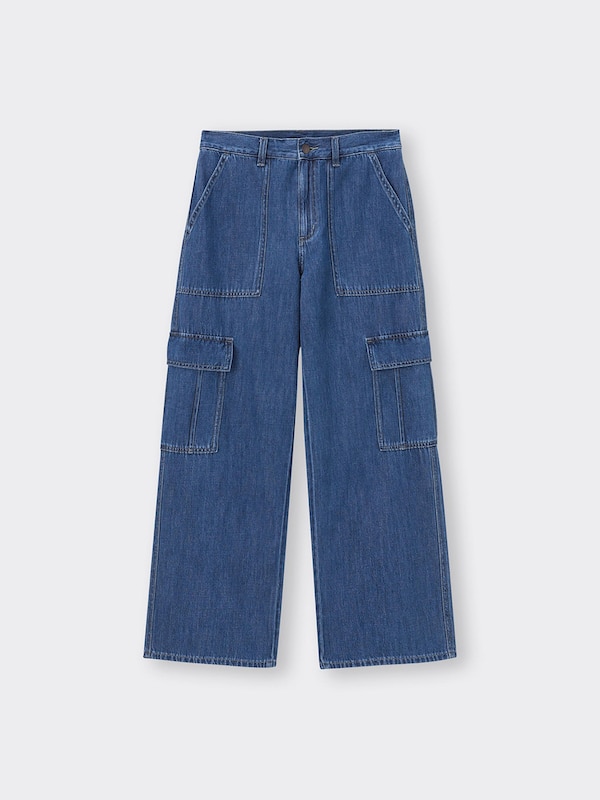 ミドルライズカーゴジーンズ(丈標準71.5～75.5cm)