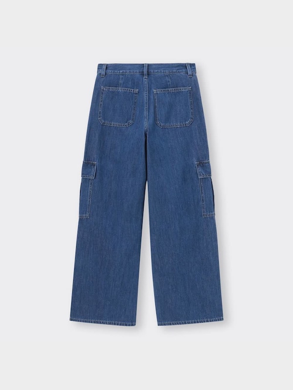 ミドルライズカーゴジーンズ(丈標準71.5～75.5cm)