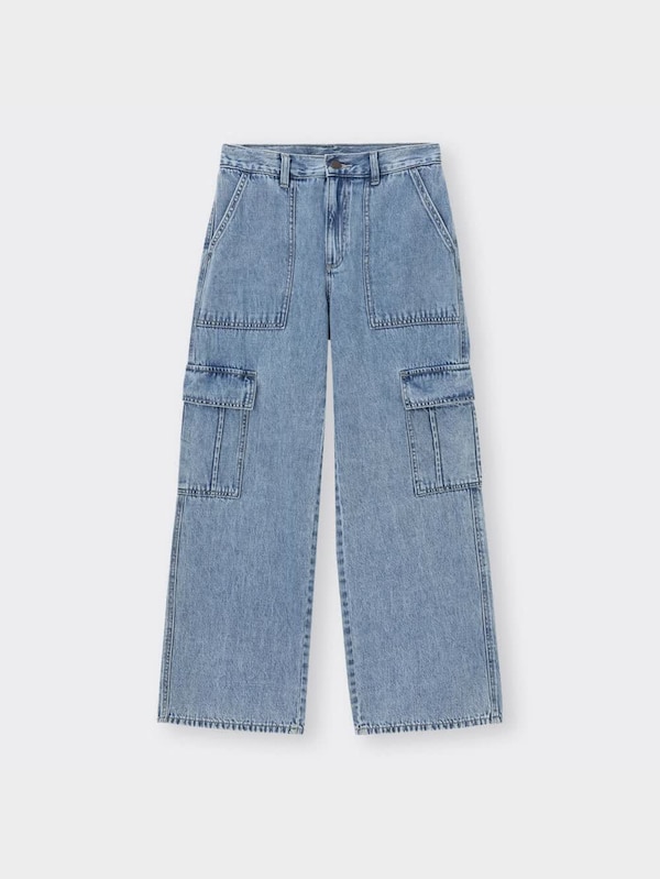 ミドルライズカーゴジーンズ(丈標準71.5～75.5cm)