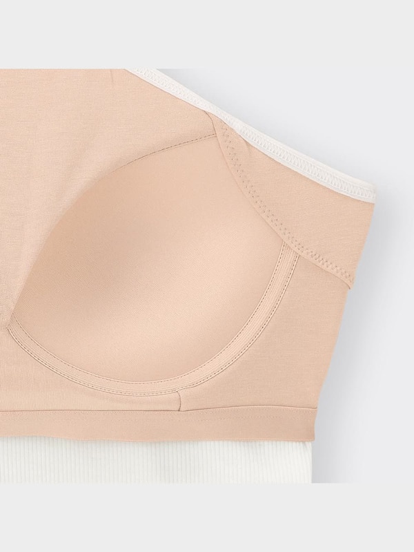 ブラフィールクロップドホルターネックキャミソール+E