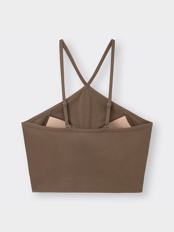 ブラフィールクロップドホルターネックキャミソール+E