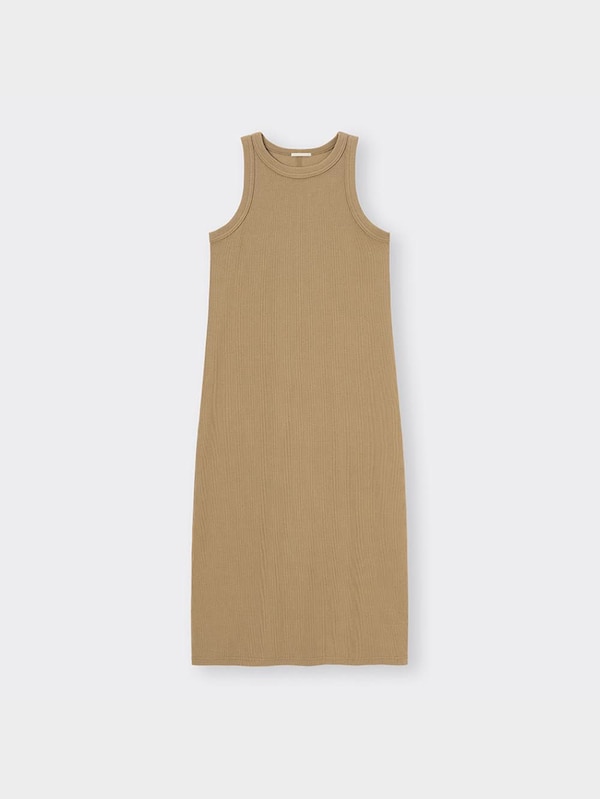 リブナローワンピース(ノースリーブ)+EC(丈短め110.5～117.5cm)