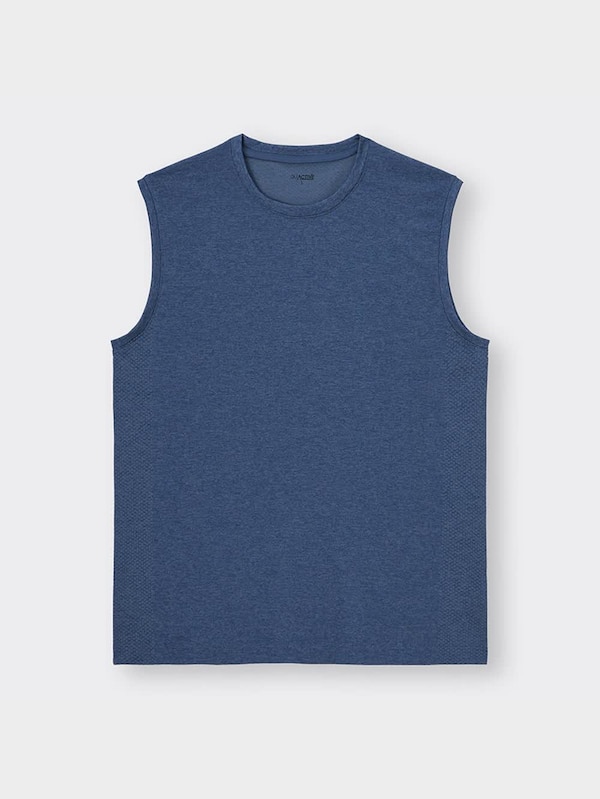 サイドシームレススリーブレスT GA