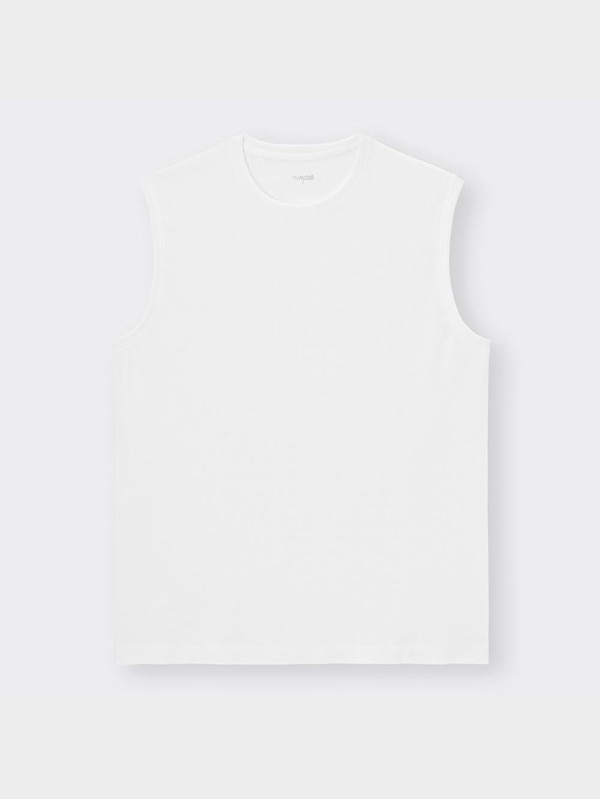 サイドシームレススリーブレスT GA