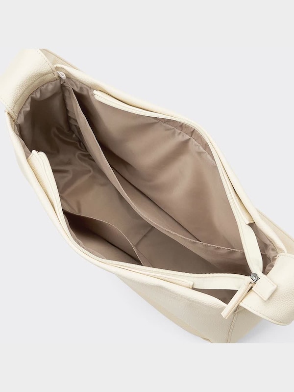 レザータッチラウンドショルダーバッグ