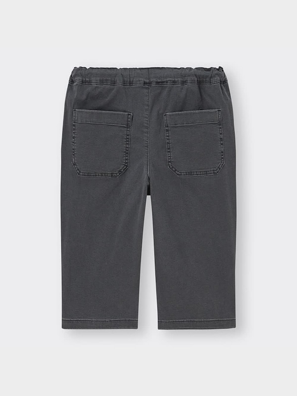 KIDS(男女兼用)ストレッチデニムクロップドパンツ