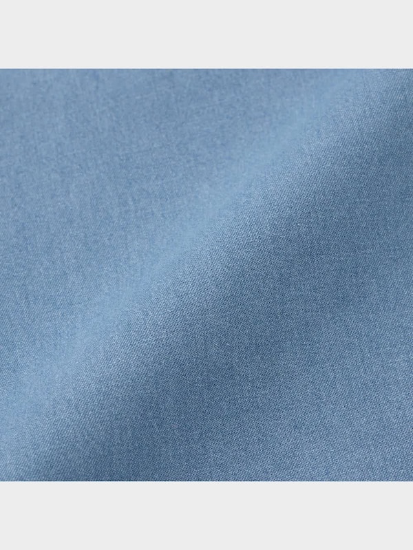 KIDS(男女兼用)デニムワイドカーゴジョガーパンツ