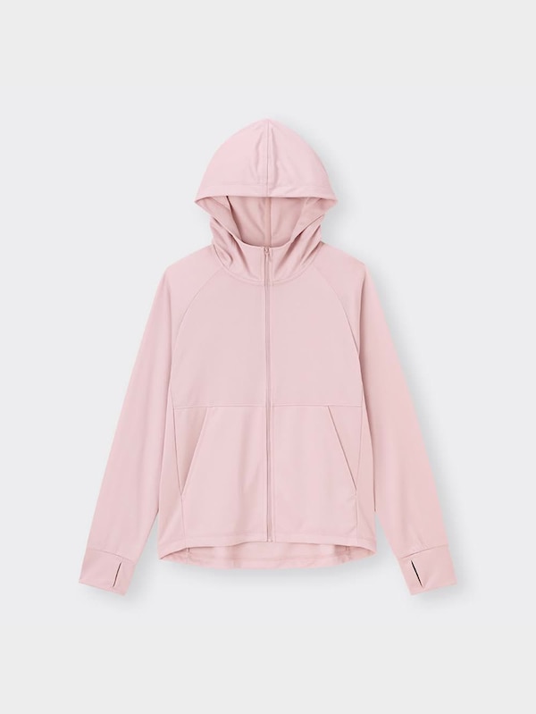 UVカットドライフルジップパーカ(長袖)GA