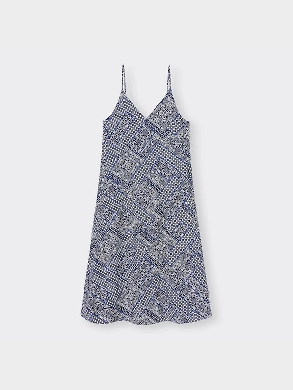 フレアキャミソールワンピース(バンダナ)+E