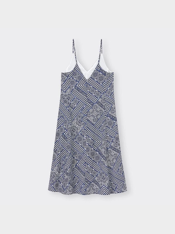 フレアキャミソールワンピース(バンダナ)+E