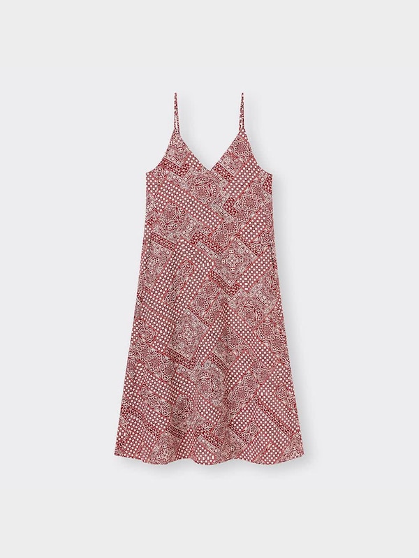 フレアキャミソールワンピース(バンダナ)+E