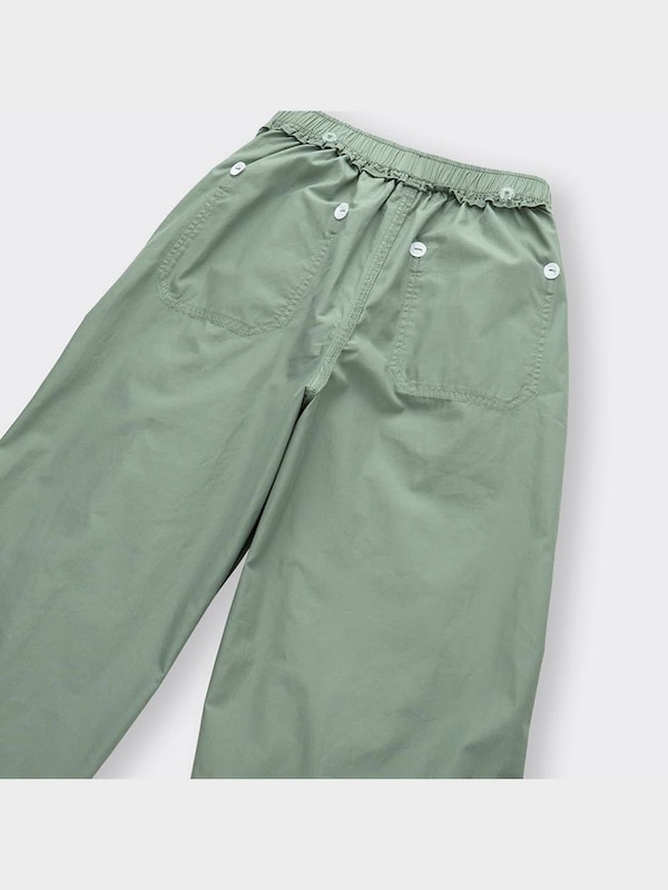 GIRLSサスペンダー付きコクーンベイカーパンツJR+E