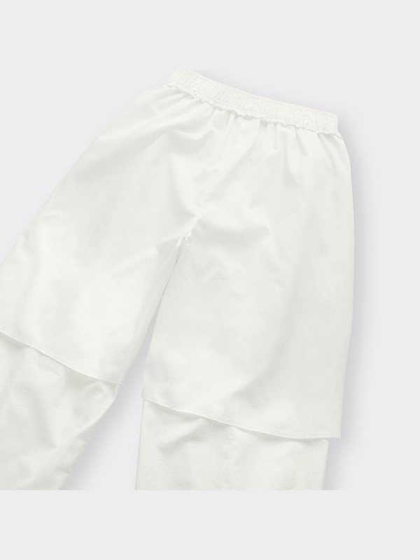 GIRLSサスペンダー付きコクーンベイカーパンツJR+E