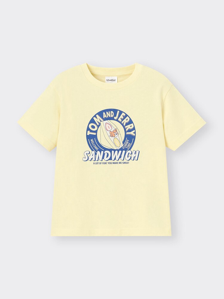 ジーユー ドットTシャツ140 目新し 