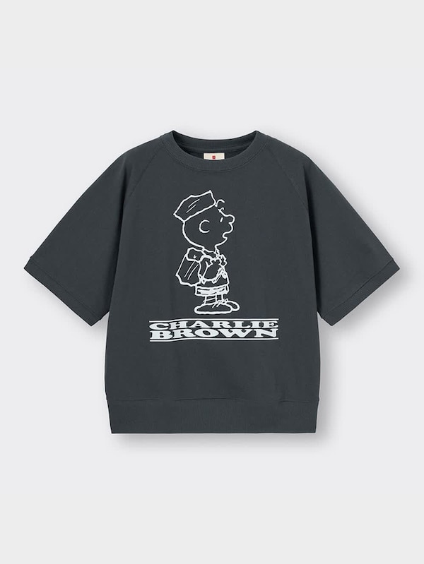 KIDS(男女兼用) スウェT(5分袖) Peanuts 5