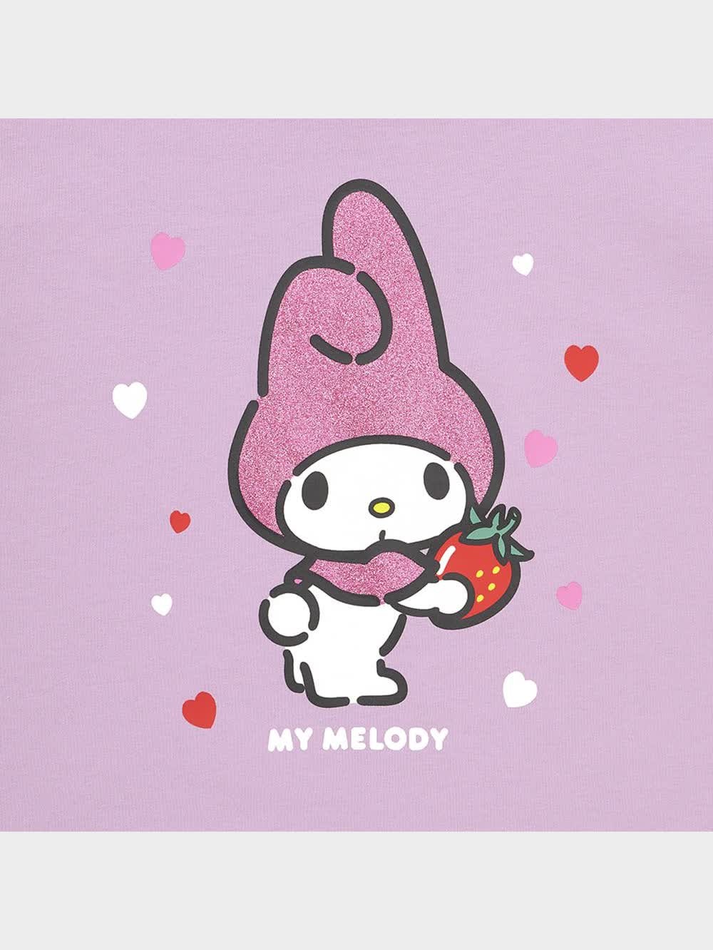 みりあん☺︎19 GU公式 | GIRLSグラフィックT(半袖) Sanrio characters 2+X