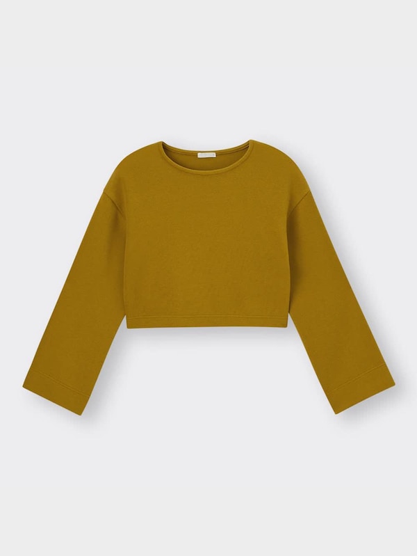 ワイドスリーブT(長袖)Q+EC(丈短め43.0～49.5cm)