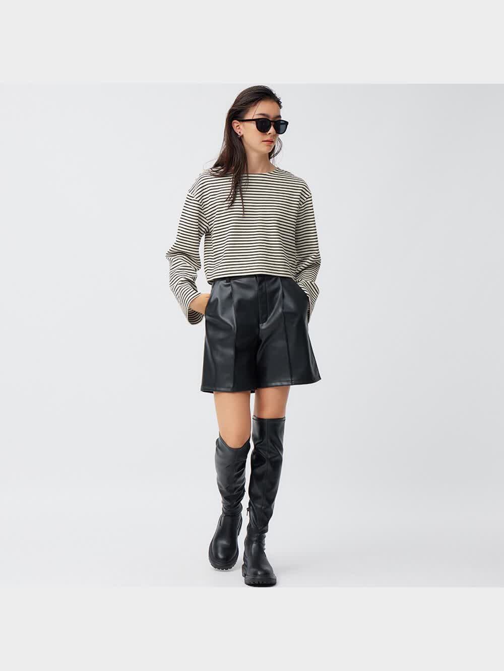 extra quality wide sleeve (over size) long-T/エクストラ