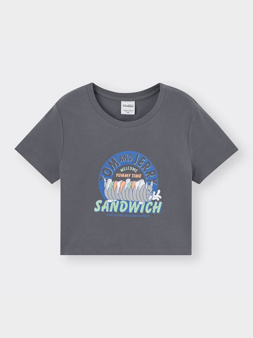 GU公式 | グラフィックミニT(半袖) TOM and JERRY 2